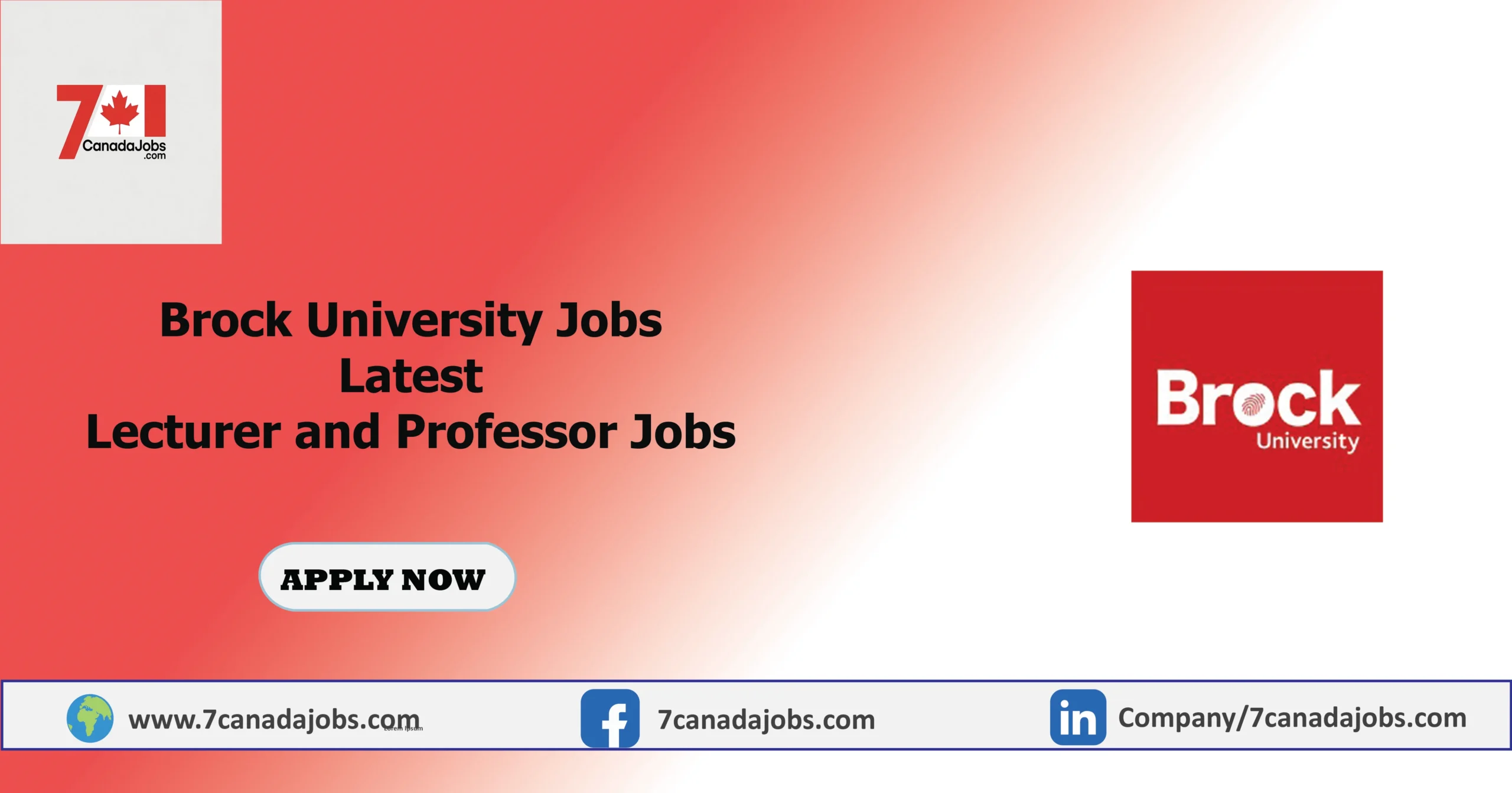 Brock University Jobs