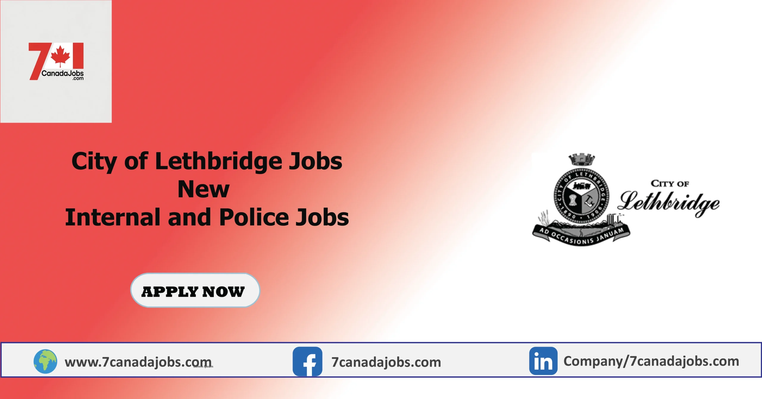 City of Lethbridge Jobs