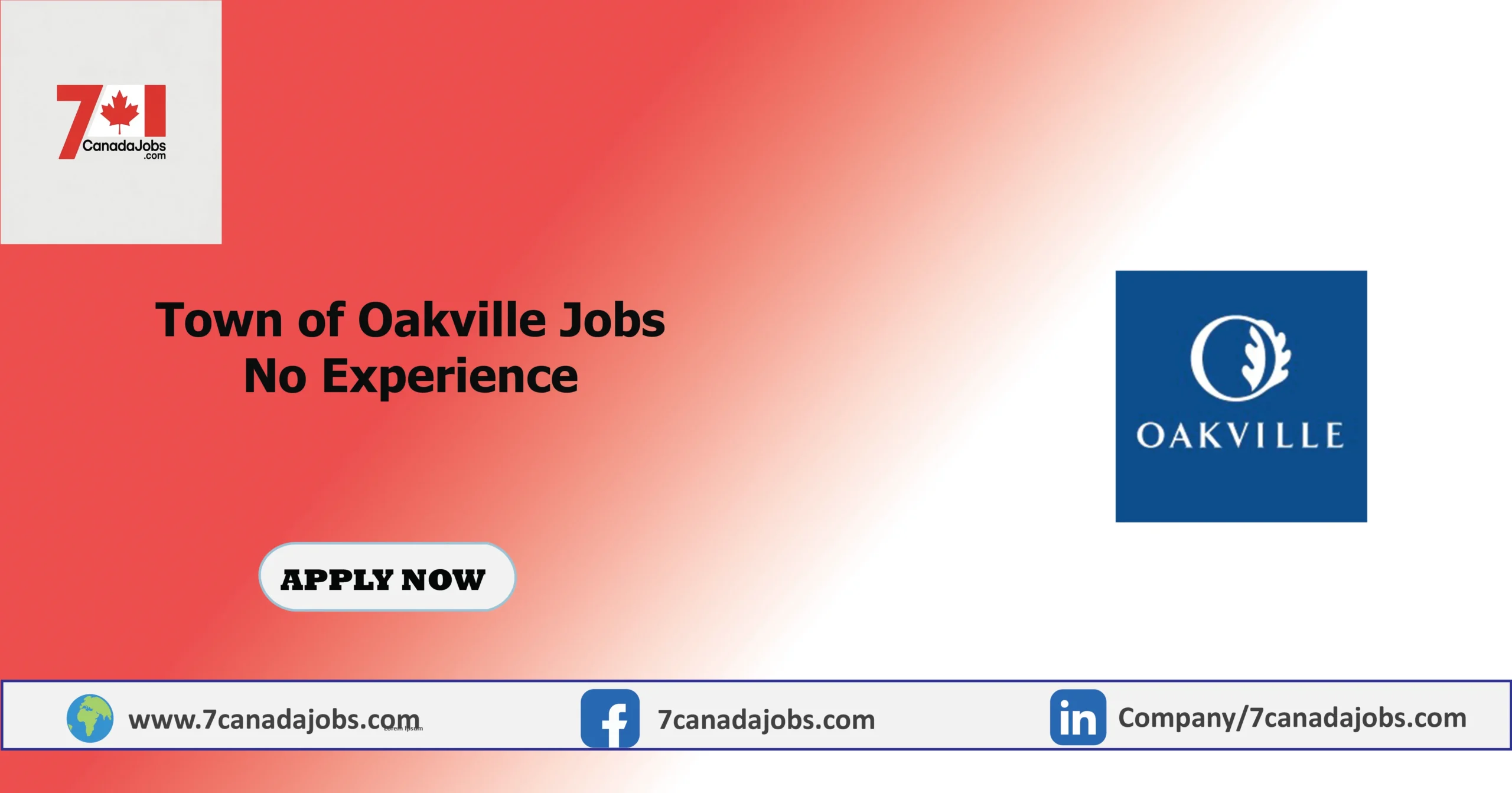 Town of Oakville Jobs